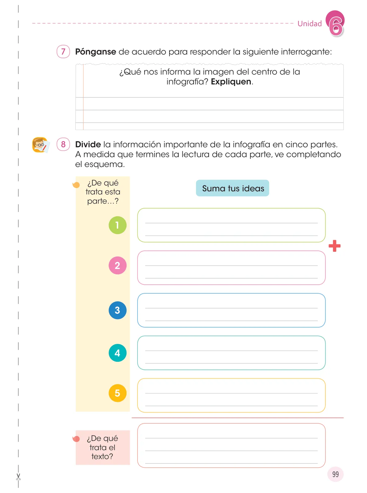 Miniatura página 101 de Comunicación 4 : cuaderno de trabajo para cuarto grado de Educación Primaria 2019 · 2019