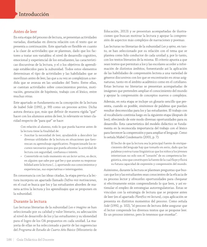 Página 12 de Lenguaje y Comunicación – Cuarto Básico | Texto del Estudiante MINEDUC – Descargar PDF · 2024