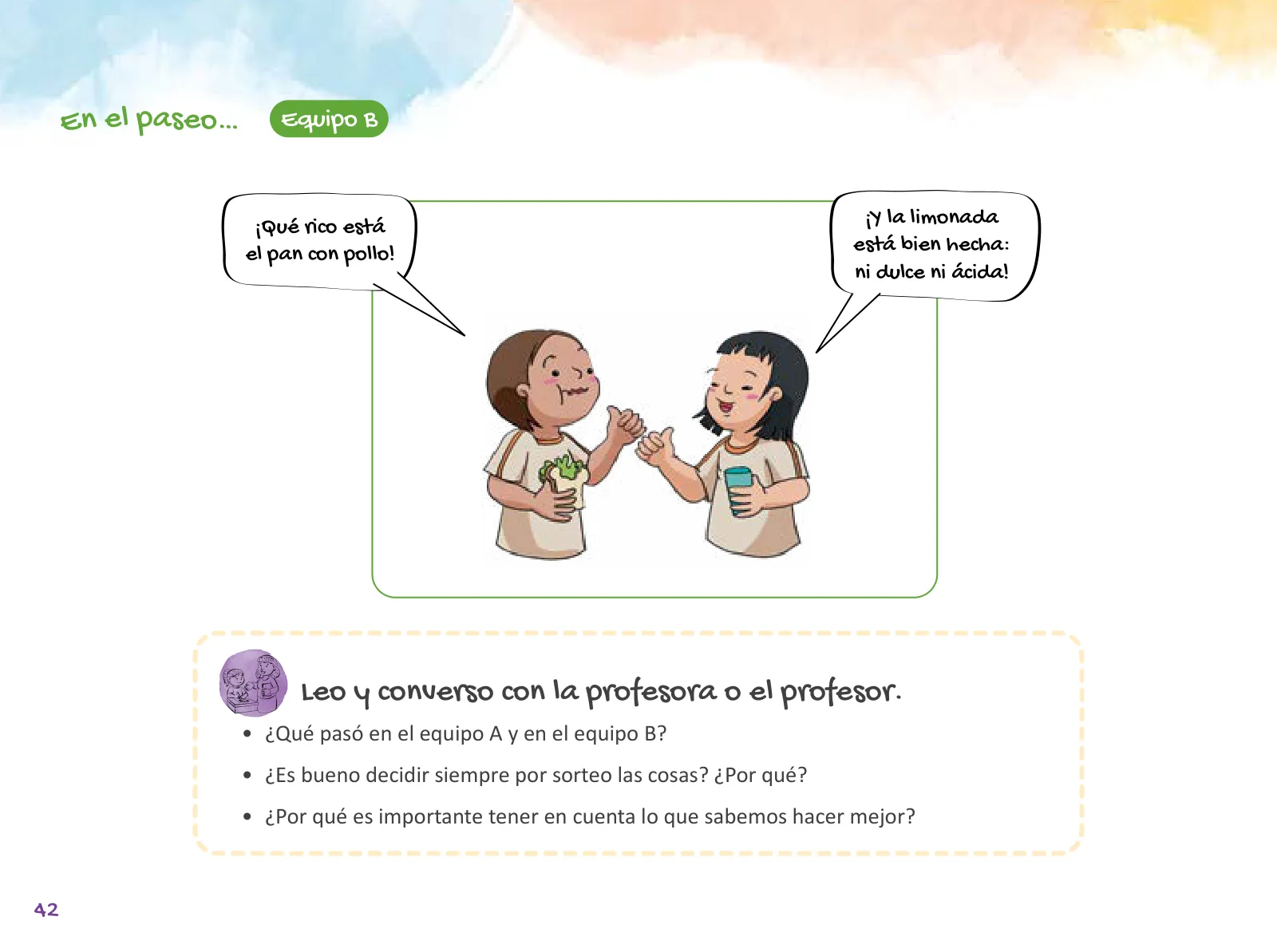 Miniatura página 44 de Cuadernillo de Tutoría 2 : segundo grado de Educación Primaria · 2021