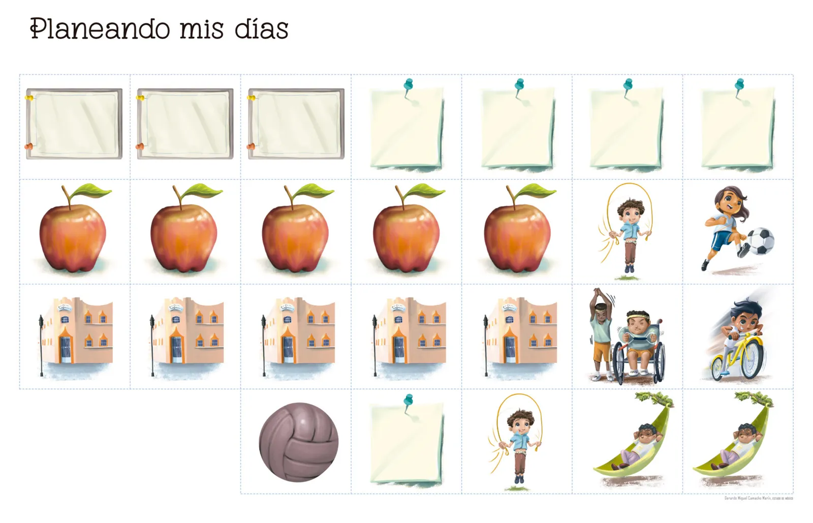 Miniatura página 18 de Jugar e imaginar con mi material manipulable de Preescolar.   Libro de Educación Preescolar Grado 2°  Ciclo Escolar 2025 - 2026