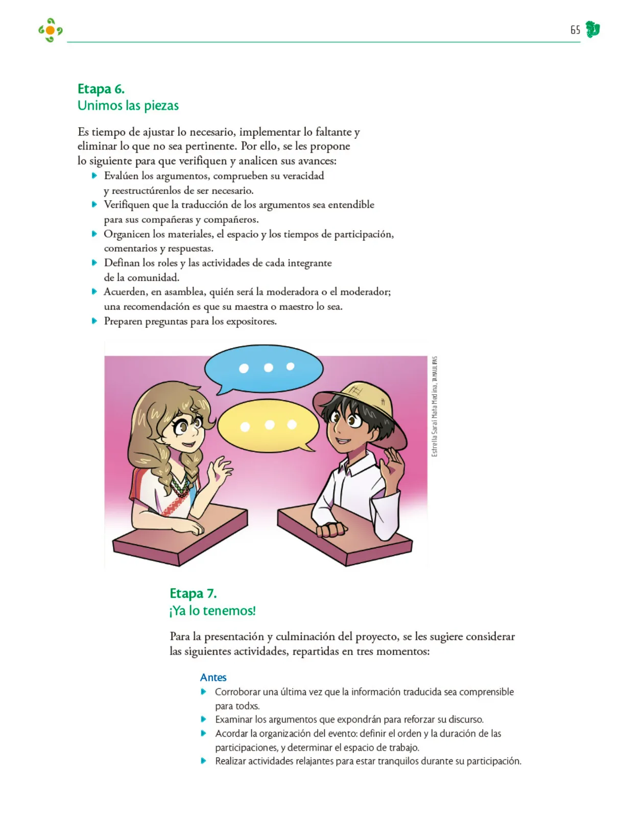 Miniatura página 66 de Colección Nanahuatzin. Nuestro libro de Proyectos. Tomo I.   Libro de Educación Telesecundaria Grado 3°  Ciclo Escolar 2025 - 2026