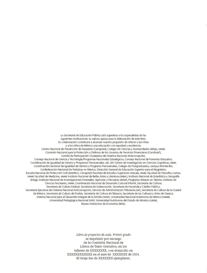 Página 239 de Proyectos de Aula. Libro de Educación Primaria Grado 1° Ciclo Escolar 2025 - 2026