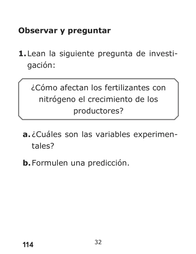 Página 114 de Libro de Ciencias Naturales – Quinto Básico | Texto del Estudiante MINEDUC – Descargar PDF · 2024