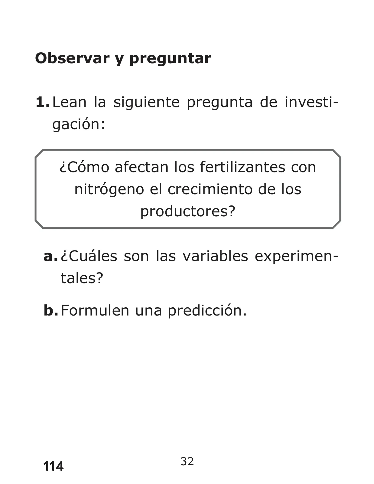 Miniatura página 114 de Libro de Ciencias Naturales – Quinto Básico | Texto del Estudiante MINEDUC – Descargar PDF · 2024