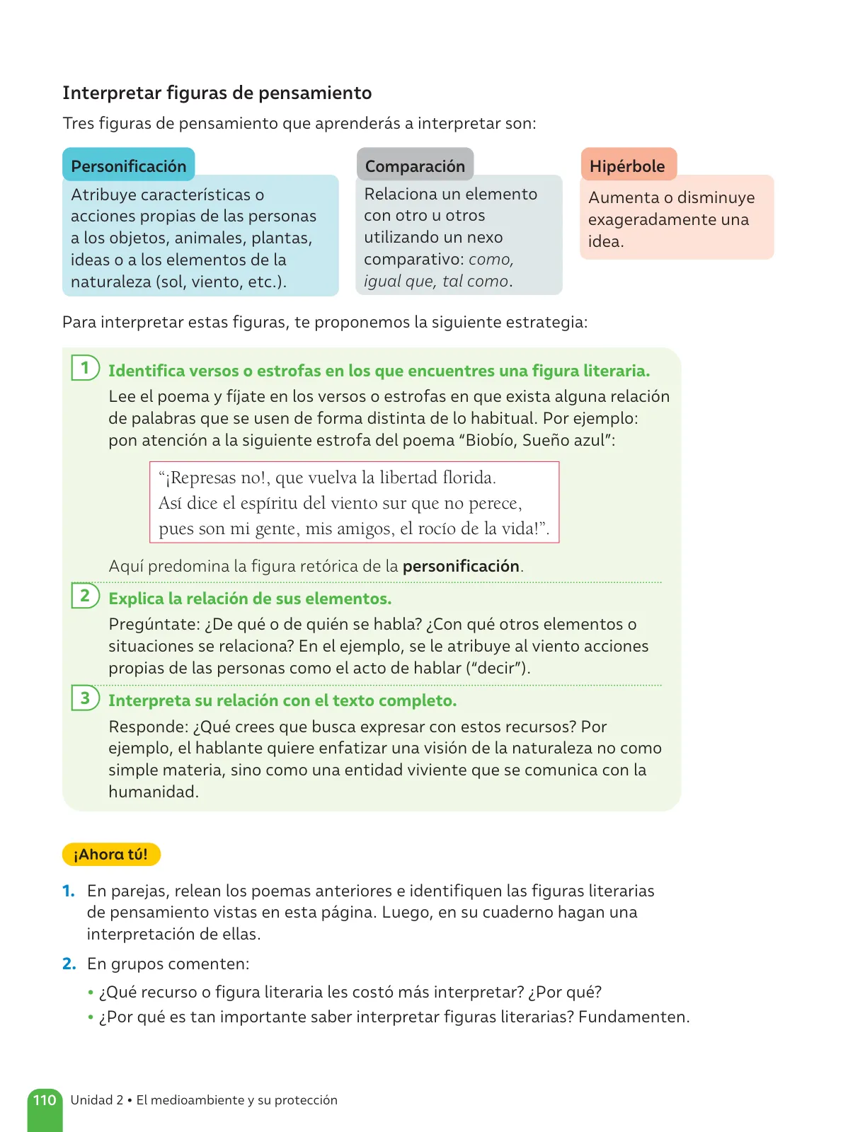 Página 112 de Lenguaje y Comunicación – Sexto Básico | Texto del Estudiante MINEDUC – Descargar PDF · 2024