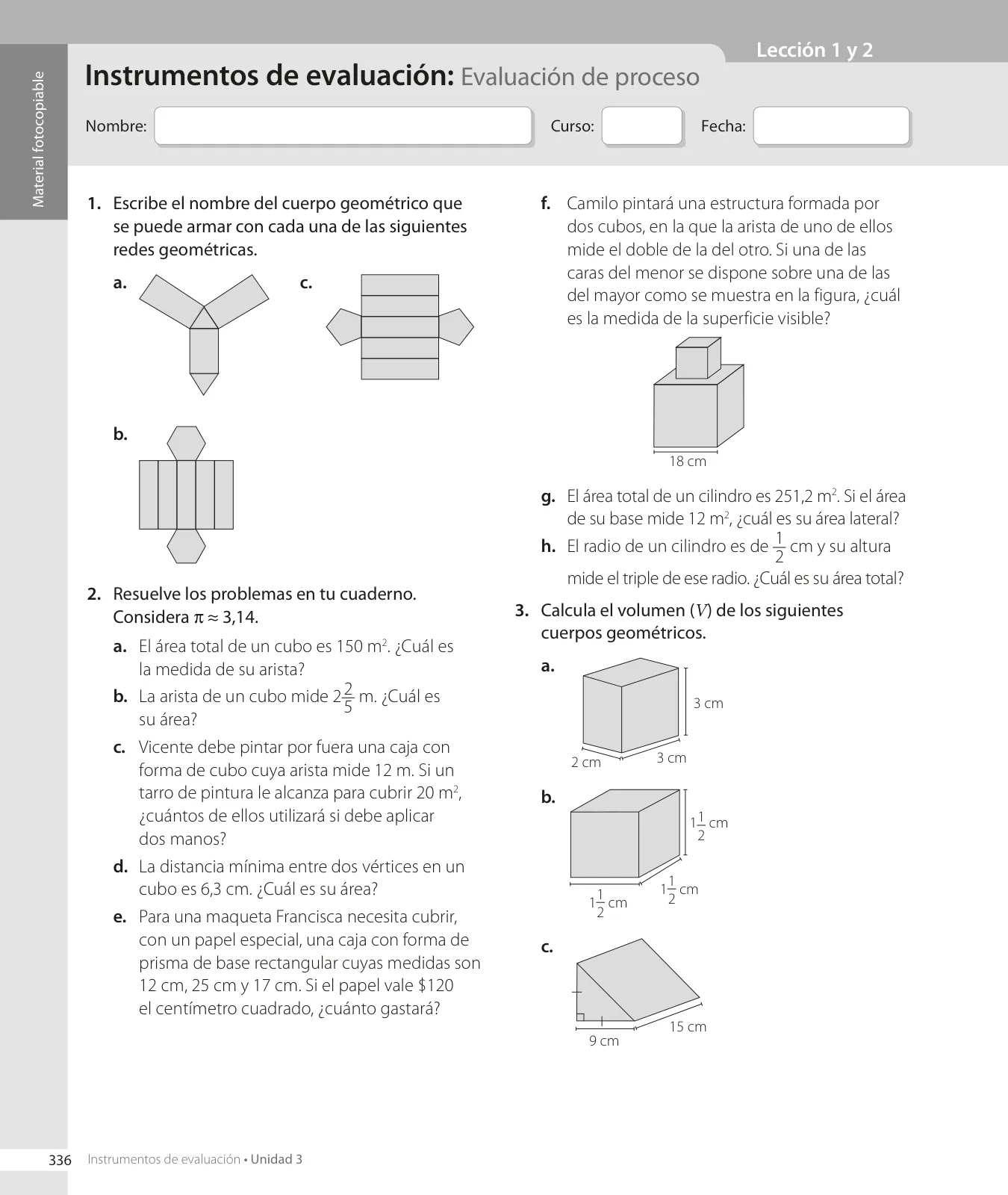 Miniatura página 114 de Matemática – Octavo Básico | Texto del Estudiante MINEDUC – Descargar PDF · 2024