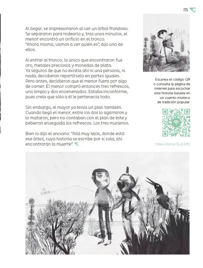 Página 176 de Múltiples lenguajes. Libro de Educación Primaria Grado 5° Ciclo Escolar 2025 - 2026