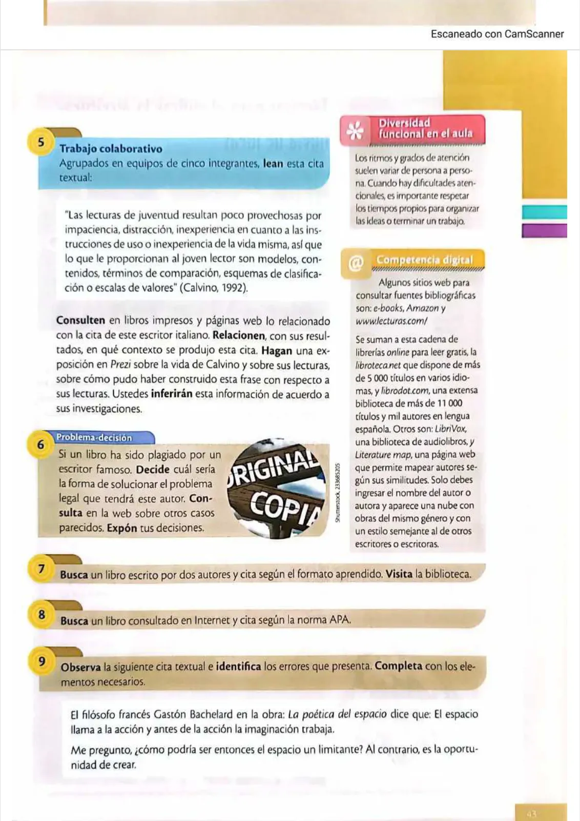 Miniatura página 40 de Lengua y Literatura 1 BGU · 2025