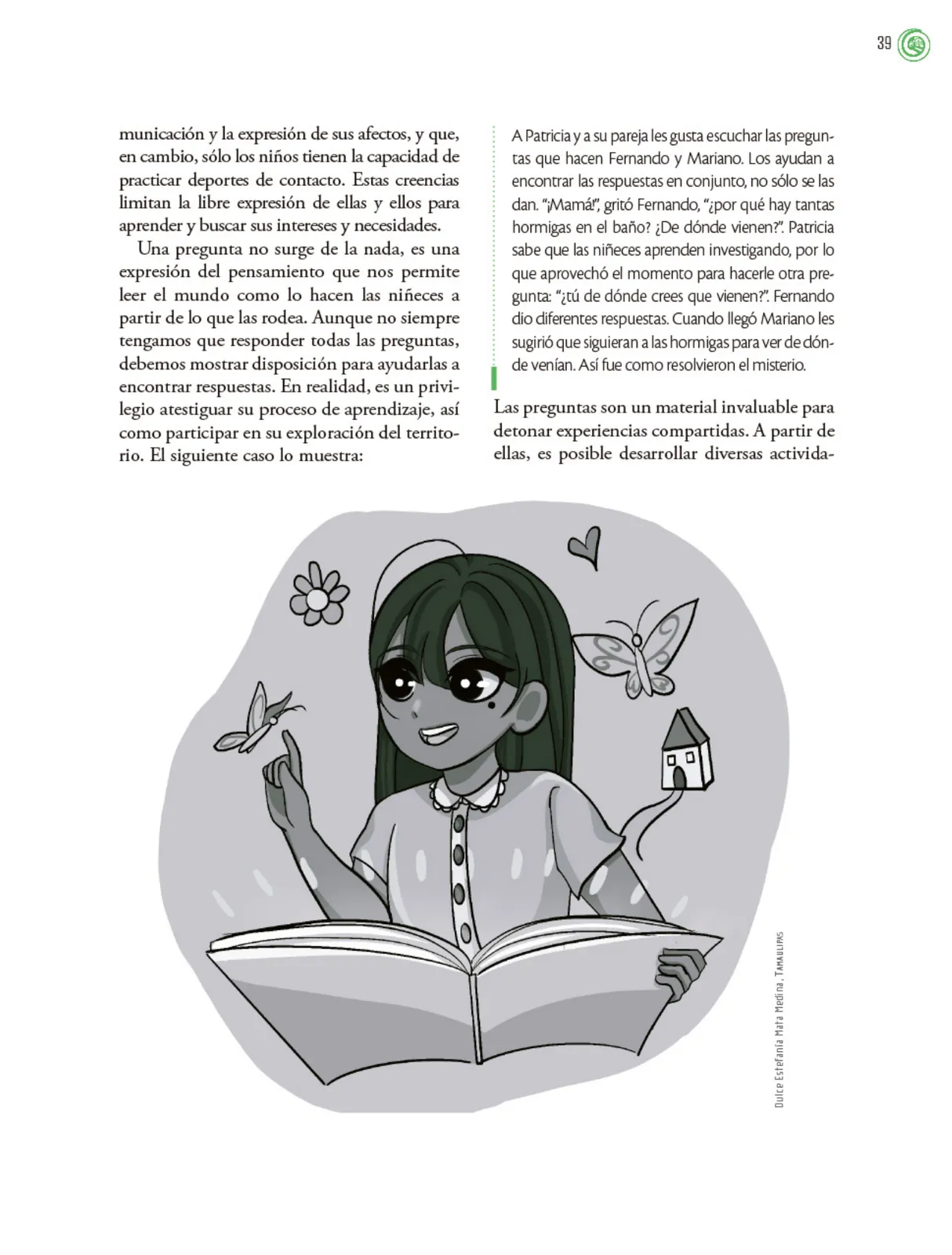 Página 40 de Crianza para la libertad. Libro para las familias. Fase 2  Libro de Educación Preescolar Grado 1°, 2°, 3°  Ciclo Escolar 2025 - 2026