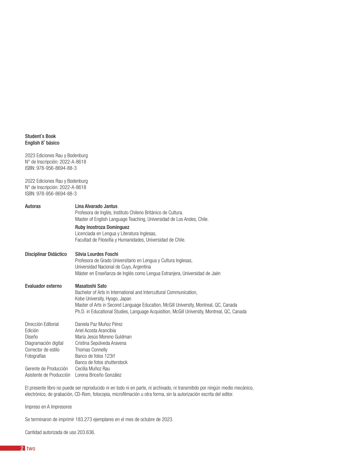 Miniatura página 4 de Inglés – Octavo Básico | Student’s Book MINEDUC – Descargar PDF · 2024