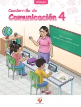 Portada de Cuadernillo de Comunicación 4, cuarto grado de Primaria · 2023