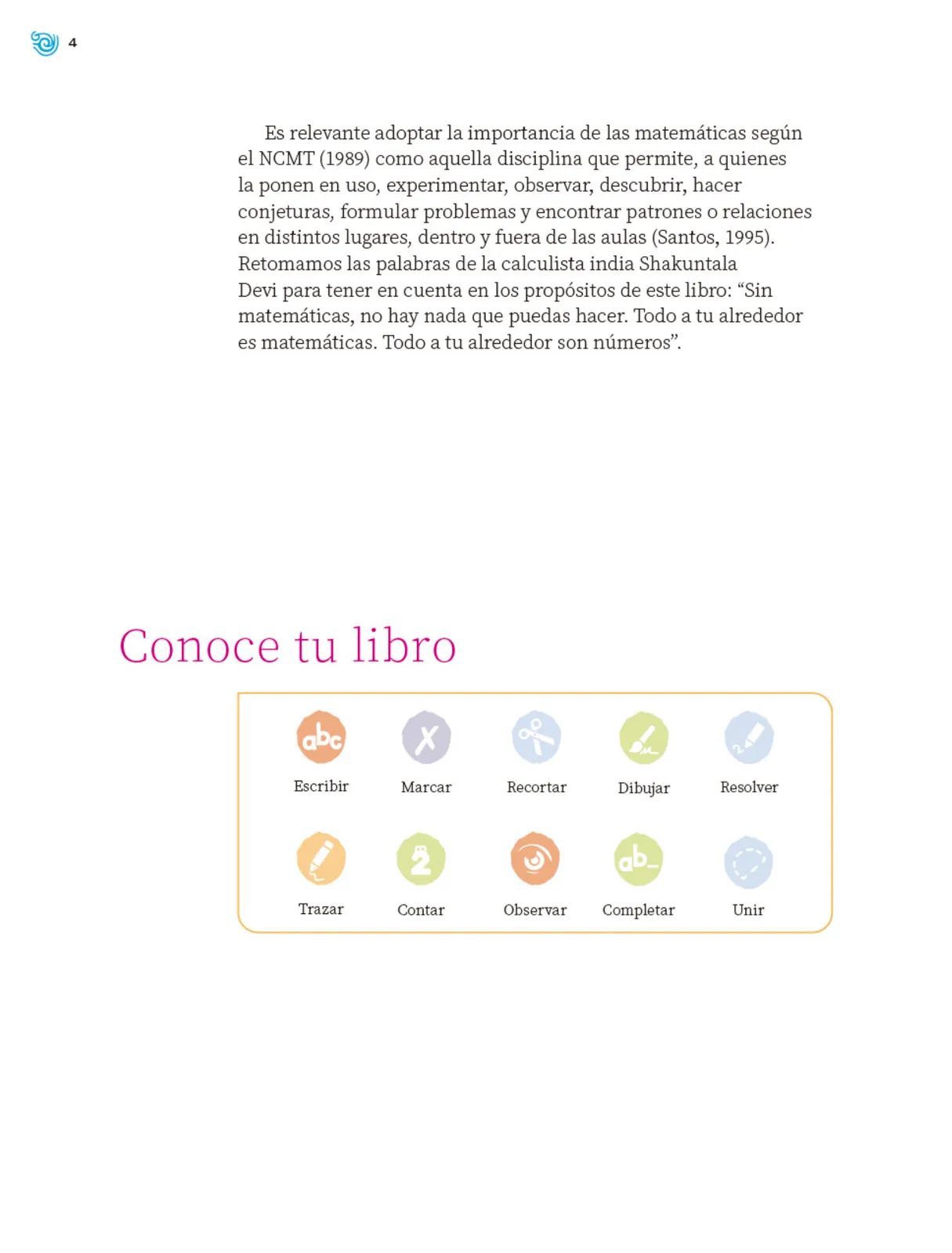 Miniatura página 5 de Múltiples lenguajes. Trazos y números.   Libro de Educación Primaria Grado 1°  Ciclo Escolar 2025 - 2026