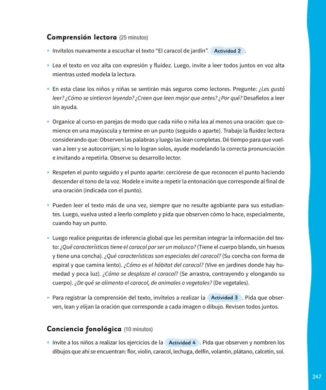 Página 248 de Lenguaje y Comunicación – Primero Básico | Texto del Estudiante MINEDUC – Descargar PDF · 2024