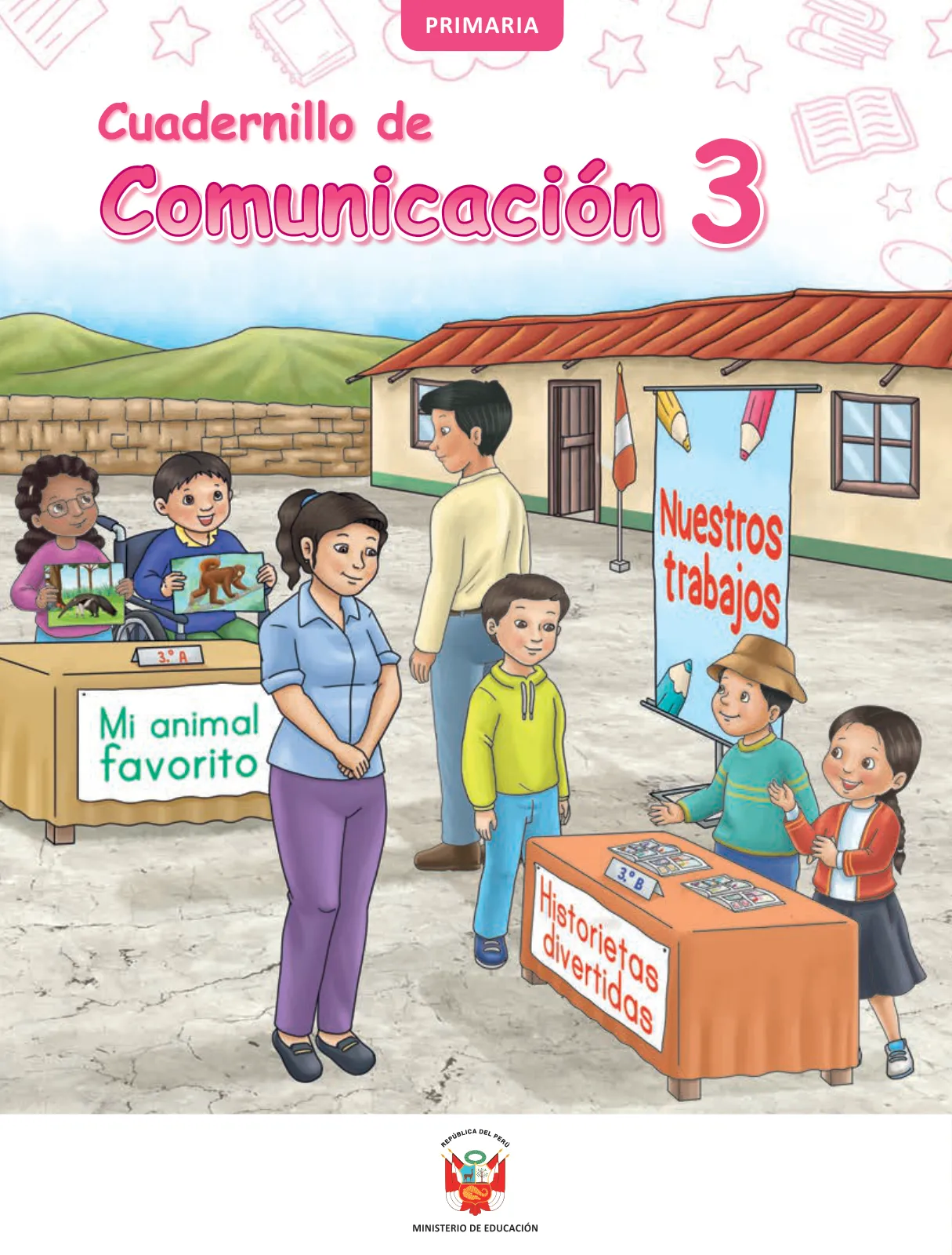 Página 1 de Cuadernillo de Comunicación 3, tercer grado de Primaria · 2023