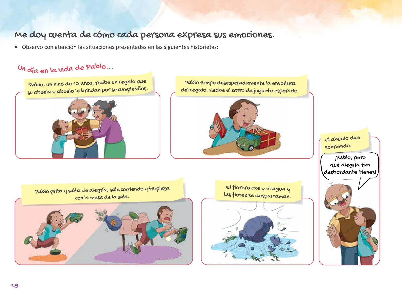 Página 20 de Cuadernillo de Tutoría 4 : cuarto grado de Educación Primaria · 2021