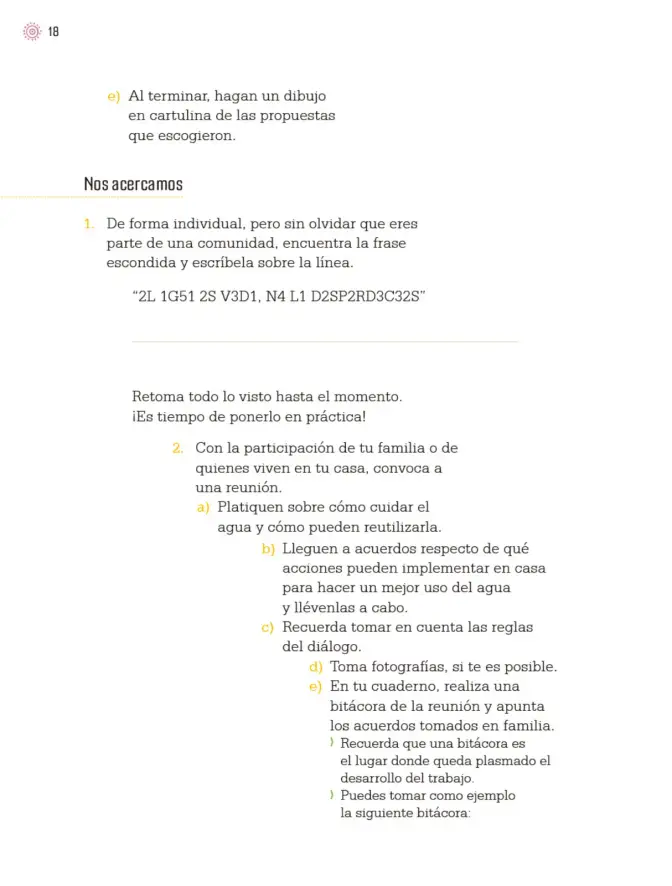 Página 21 de Proyectos de Aula. Libro de Educación Primaria Grado 3° Ciclo Escolar 2025 - 2026
