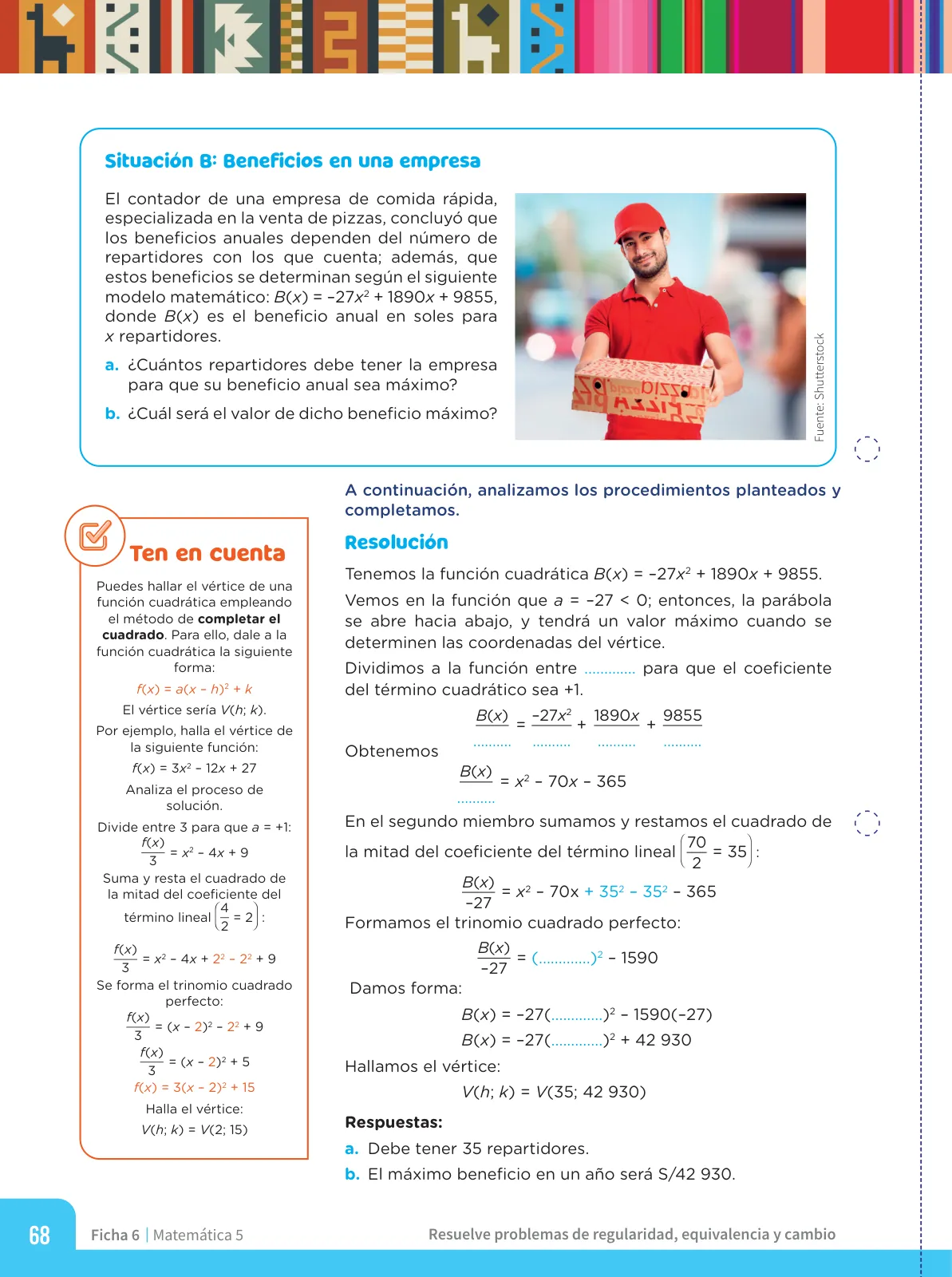 Miniatura página 70 de Fichas de Matemática 5 · 2024