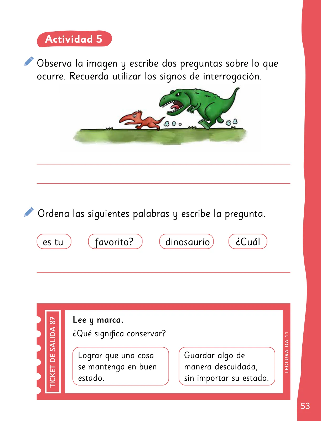 Miniatura página 55 de Lenguaje y Comunicación – Segundo Básico – Texto del Estudiante MINEDUC – Descargar PDF · 2024