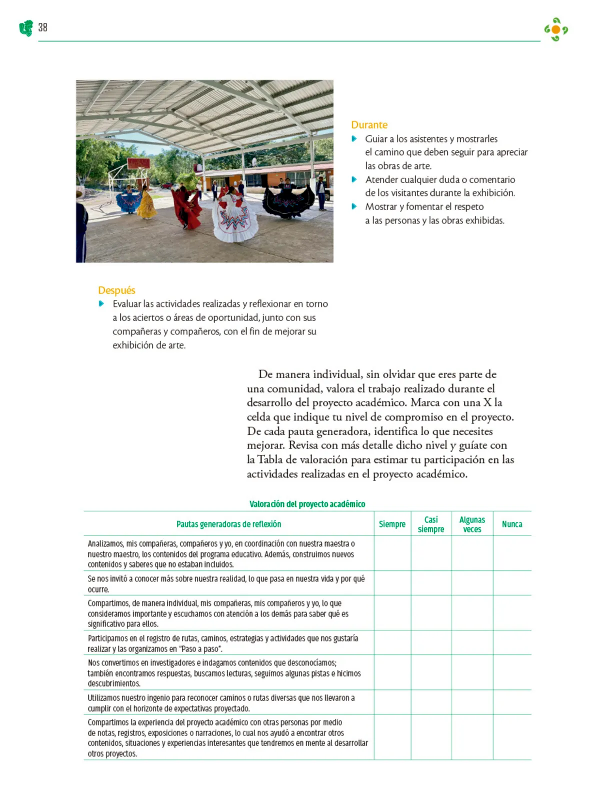 Miniatura página 39 de Colección Sk´asolil. Nuestro libro de Proyectos.  Tomo II.  Libro de Educación Telesecundaria Grado 2°  Ciclo Escolar 2025 - 2026