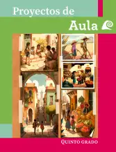 Portada de Proyectos de Aula. Libro de Educación Primaria Grado 5° Ciclo Escolar 2025 - 2026