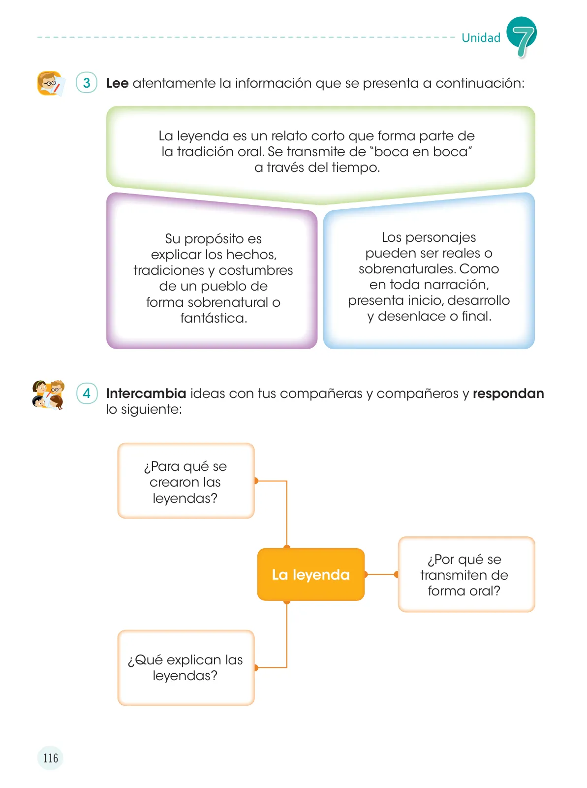 Página 118 de Comunicación 3 : cuaderno de trabajo para tercer grado de Educación Primaria 2019 · 2019