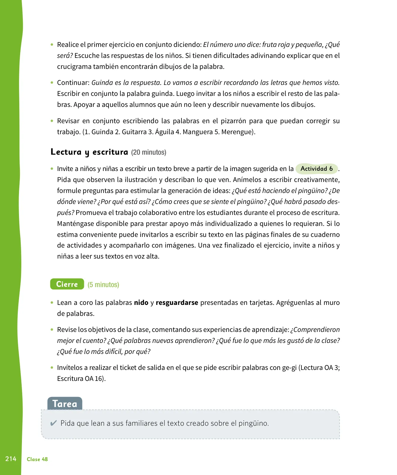 Miniatura página 215 de Lenguaje y Comunicación – Primero Básico | Texto del Estudiante MINEDUC – Descargar PDF · 2024