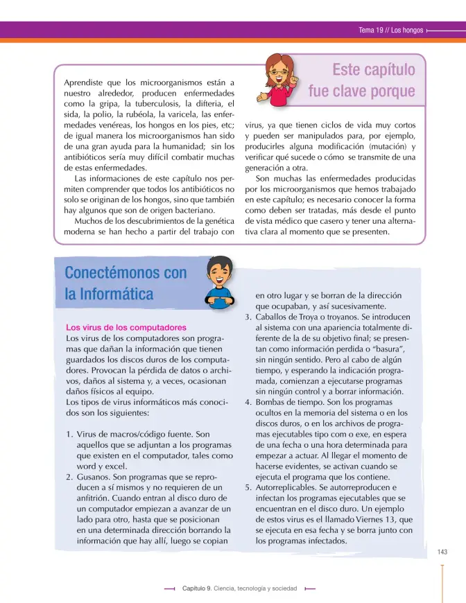 Página 143 de Ciencias Naturales 9° · Secundaria Activa