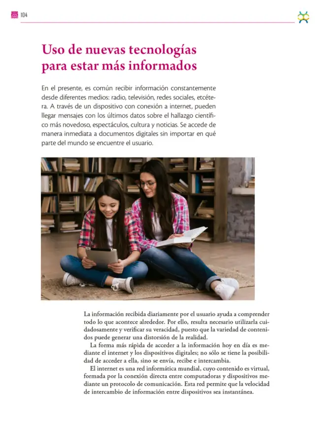 Página 105 de Colección Ximhai. De lo humano y lo comunitario. Libro de Educación Secundaria Grado 1° Ciclo Escolar 2025 - 2026