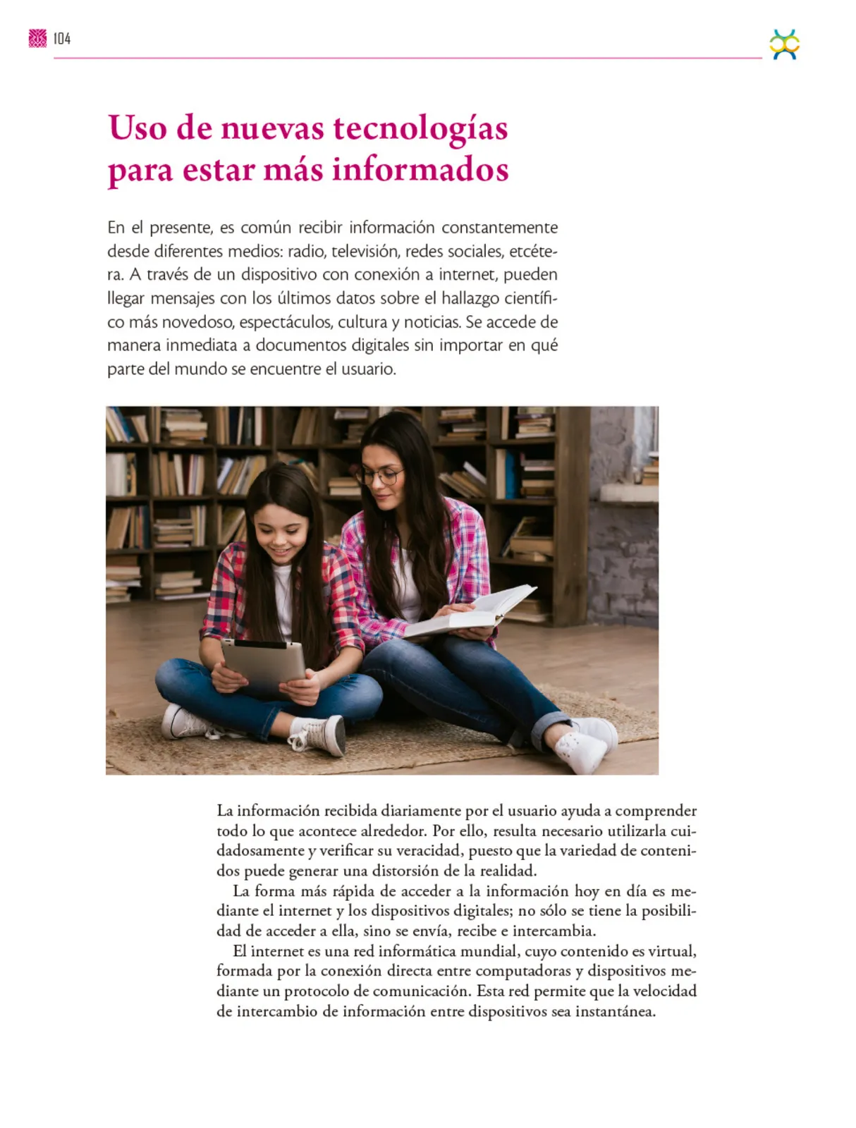 Miniatura página 105 de Colección Ximhai. De lo humano y lo comunitario.   Libro de Educación Secundaria Grado 1°  Ciclo Escolar 2025 - 2026