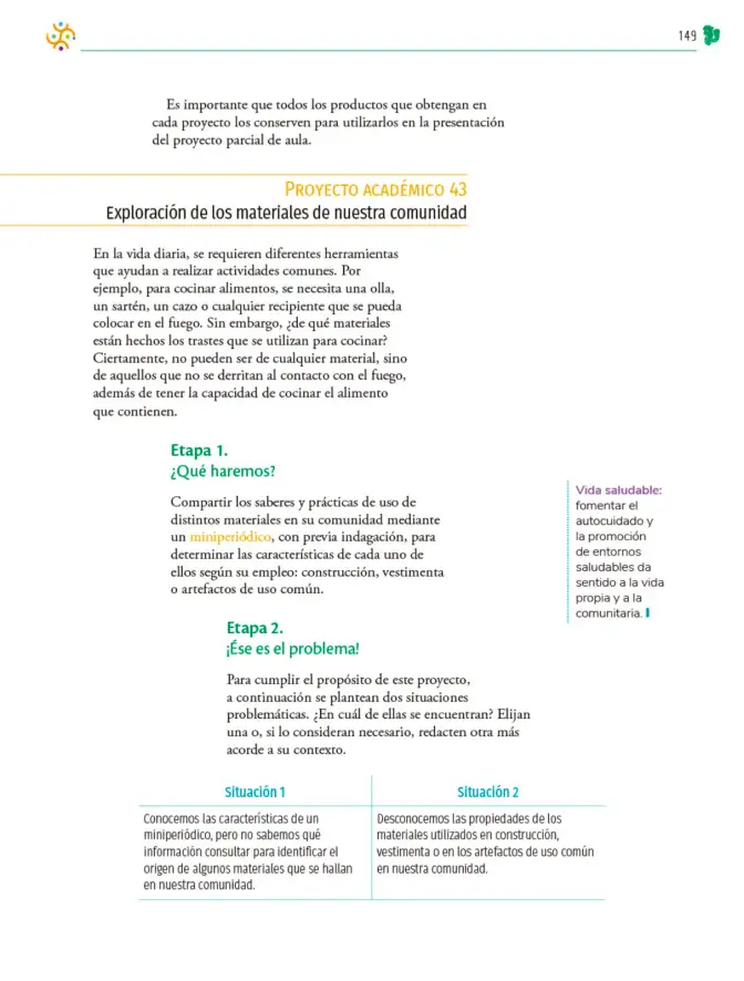 Página 150 de Colección Sk´asolil. Nuestro libro de Proyectos. Tomo III. Libro de Educación Telesecundaria Grado 2° Ciclo Escolar 2025 - 2026