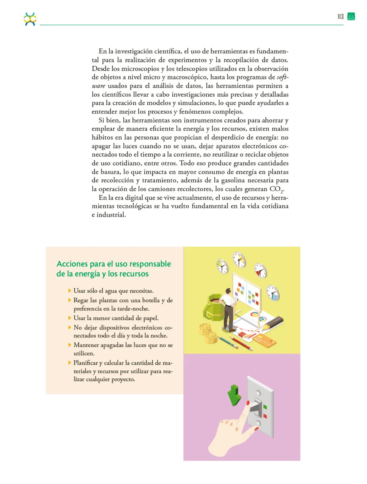 Página 114 de Colección Ximhai. De lo humano y lo comunitario. Libro de Educación Telesecundaria Grado 1° Ciclo Escolar 2025 - 2026