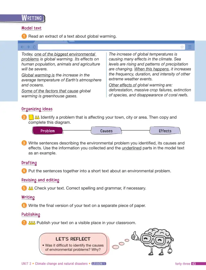 Página 45 de Inglés – Séptimo Básico | Student’s Book MINEDUC – Descargar PDF · 2024