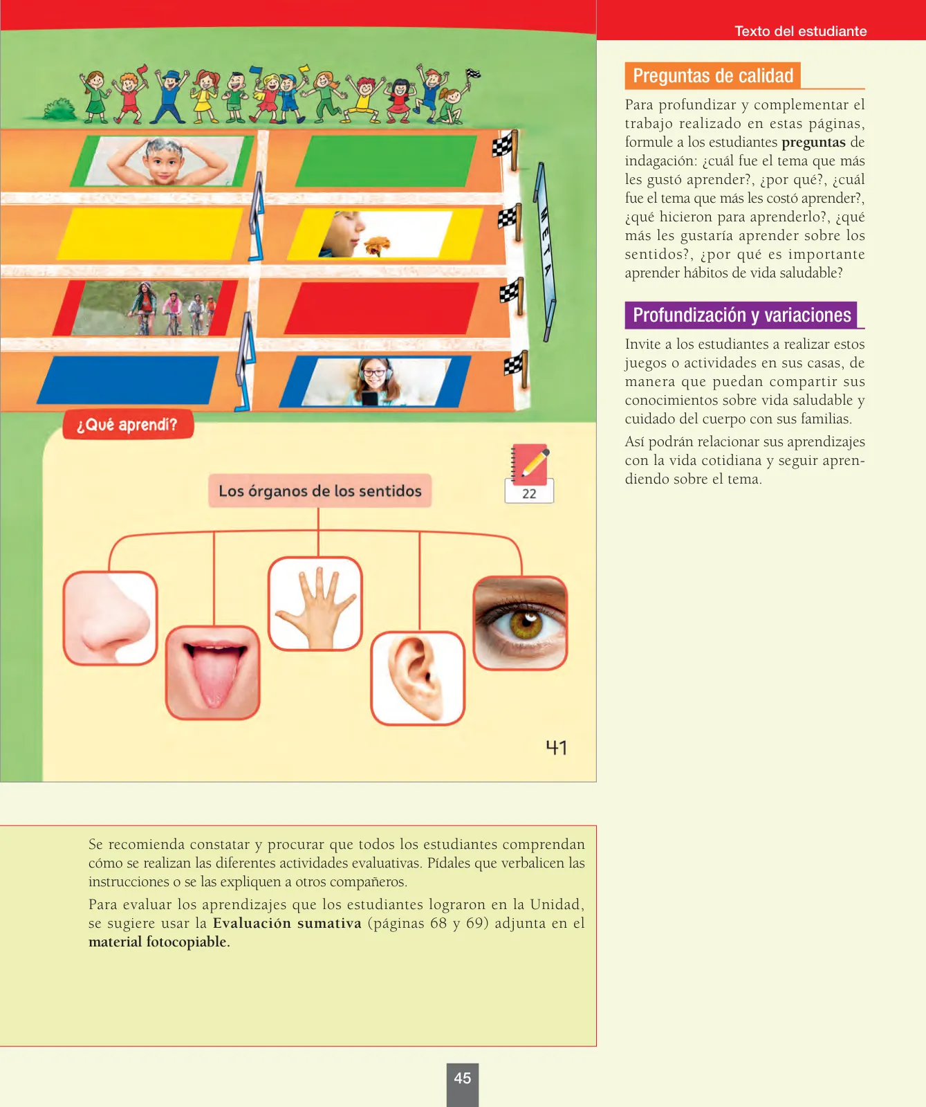 Página 46 de Ciencias Naturales – Primero Básico | Texto del Estudiante (MINEDUC) – Descargar PDF · 2024