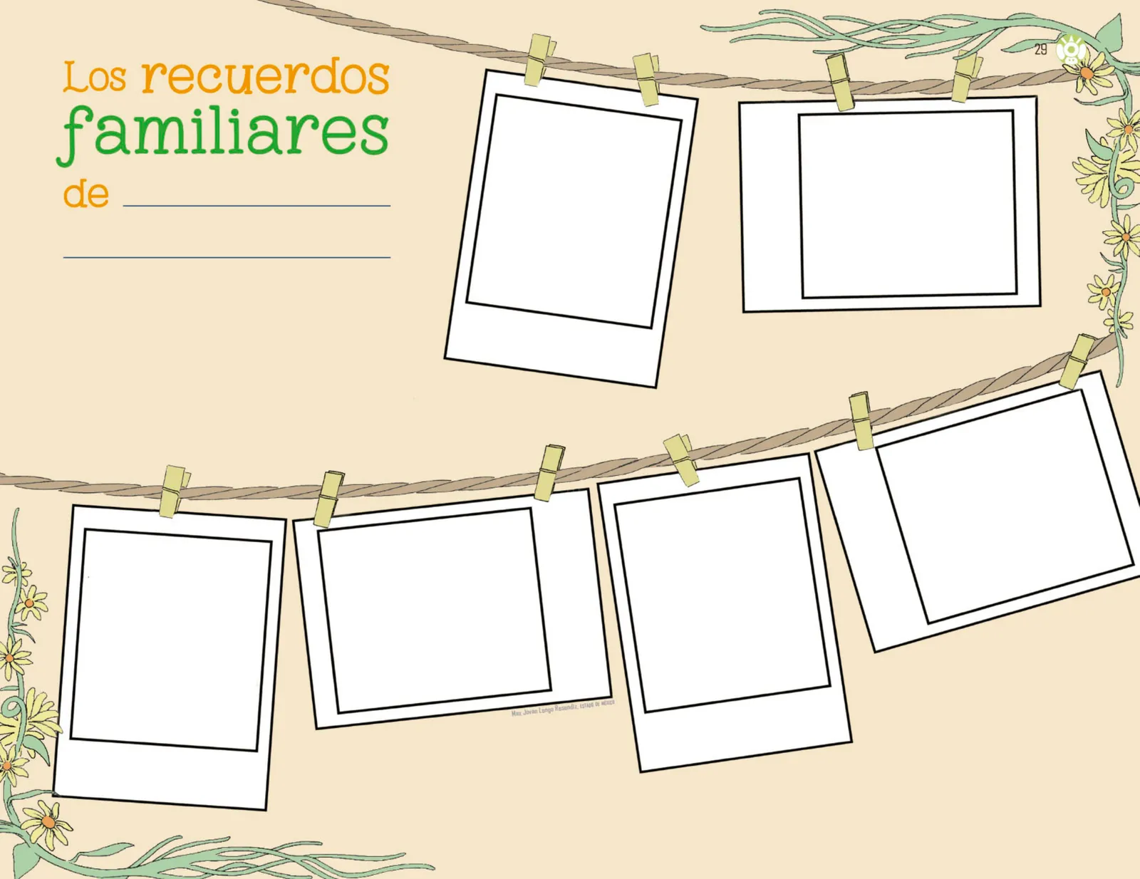 Página 30 de Explorar e imaginar con mi libro de Preescolar.   Libro de Educación Preescolar Grado 3°  Ciclo Escolar 2025 - 2026