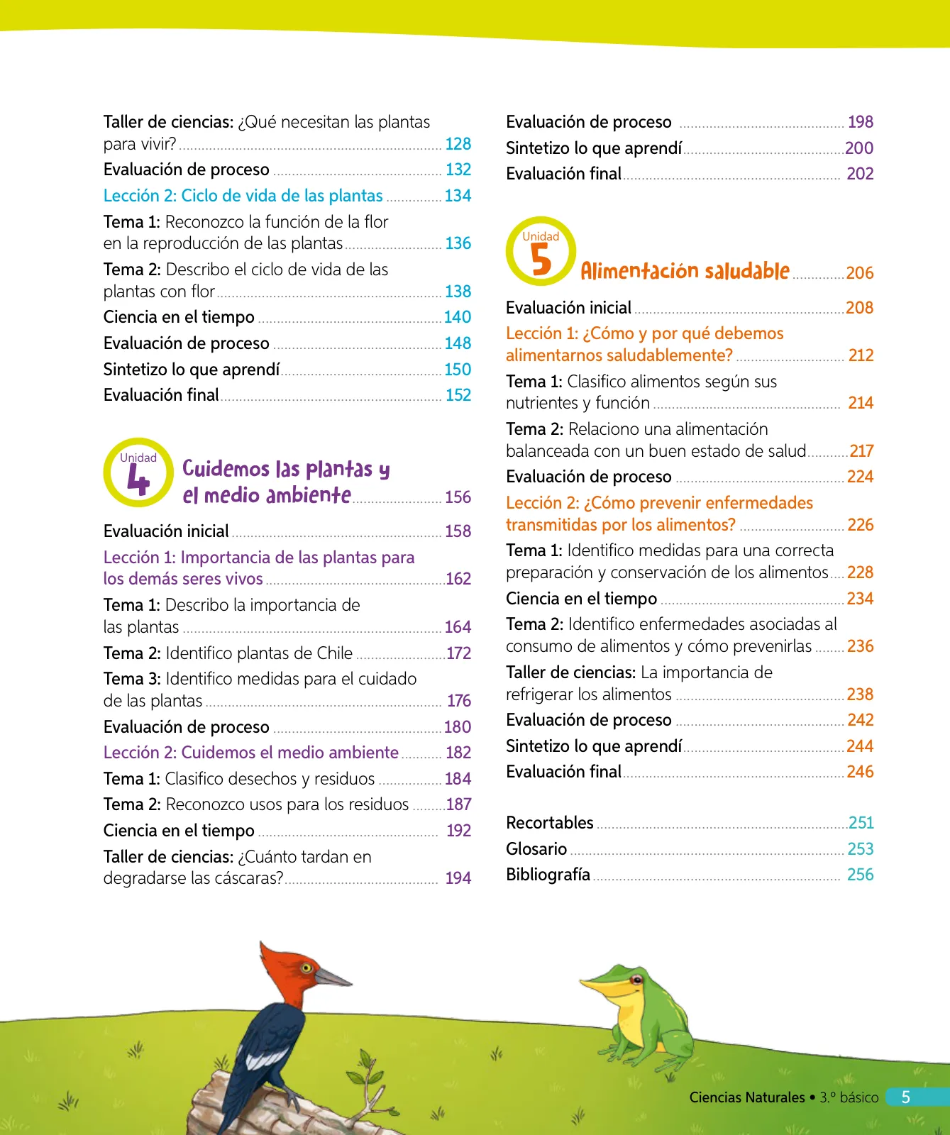 Página 26 de Ciencias Naturales – Tercero Básico | Texto del Estudiante MINEDUC – Descargar PDF · 2024