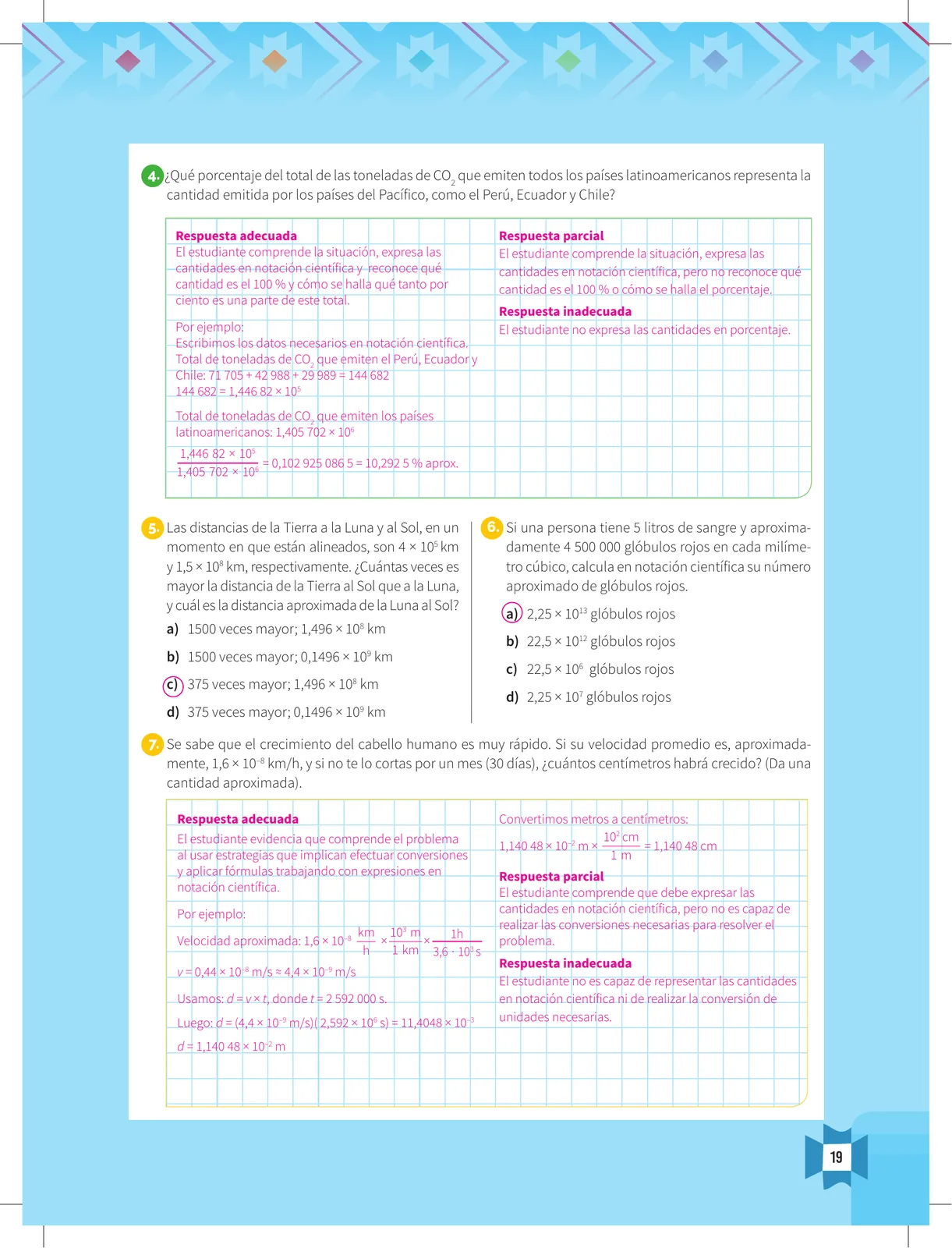 Miniatura página 21 de Resolvamos problemas 5 : manual para el docente 2018 · 2018