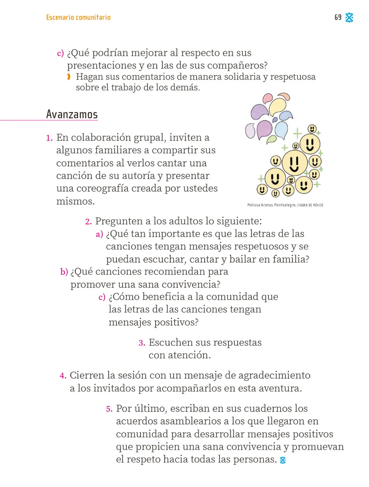 Página 70 de Proyectos Comunitarios. Libro de Educación Primaria Grado 1° Ciclo Escolar 2025 - 2026