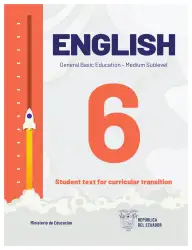 Portada de Inglés · 6 EGB · 2024