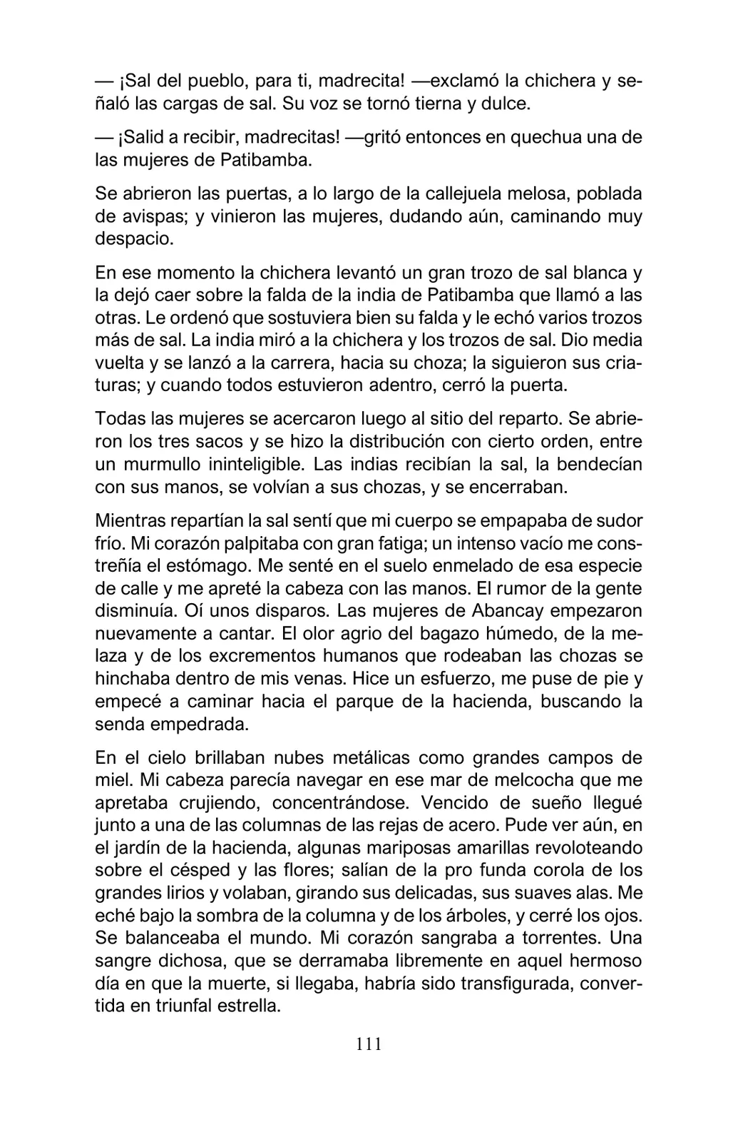 Miniatura página 111 de Arguedas, entre el fuego y el amor : textos seleccionados para estudiantes de Educación Básica · 2021