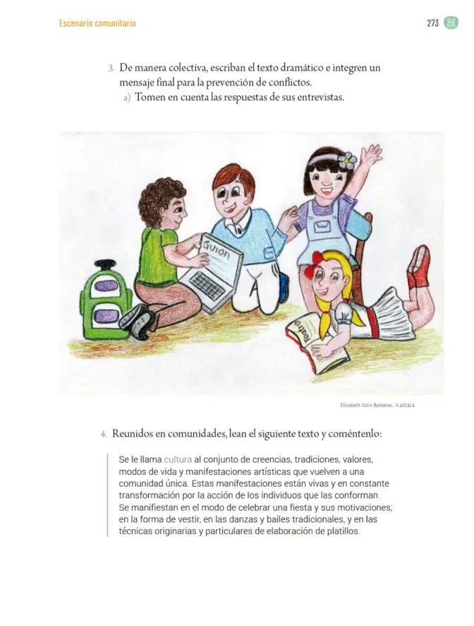 Página 276 de Proyectos Comunitarios. Libro de Educación Primaria Grado 6° Ciclo Escolar 2025 - 2026