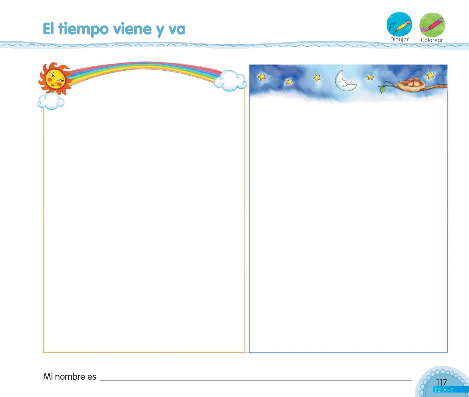 Página 119 de Aprendemos jugando : cuaderno de trabajo para niños y niñas de 4 años · 2017