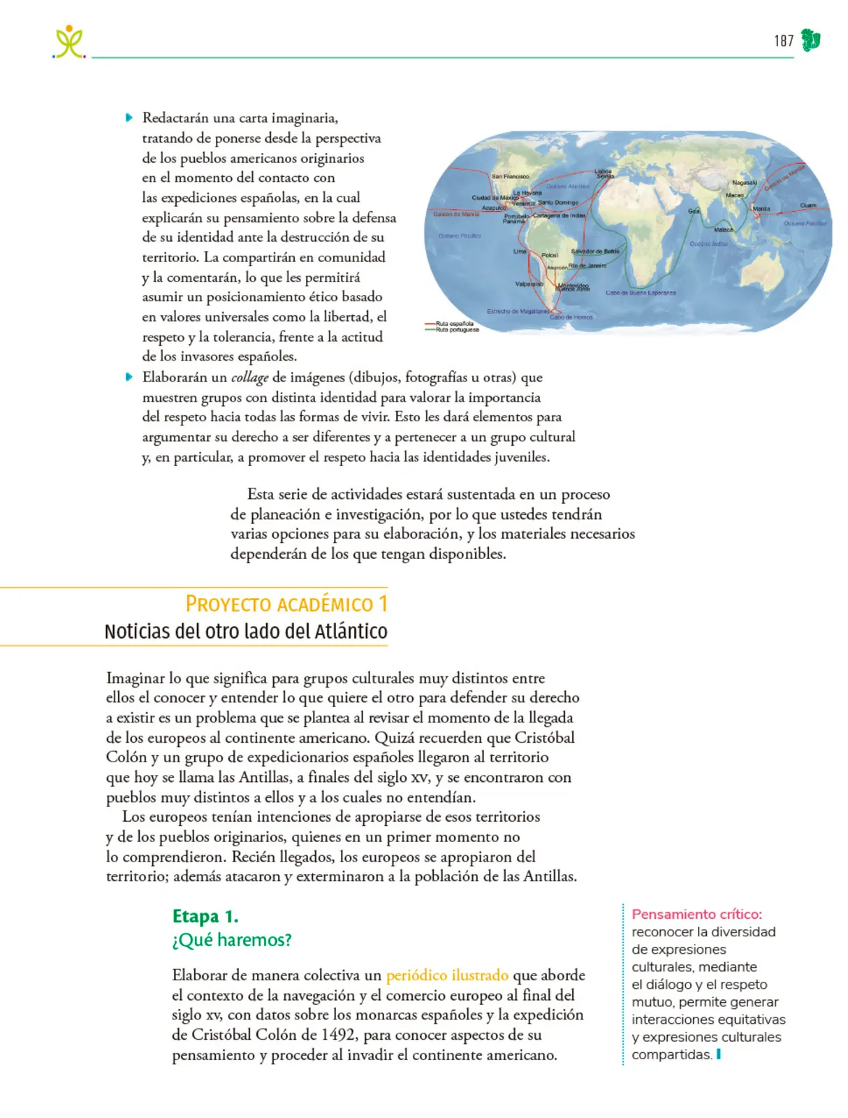 Miniatura página 188 de Colección Sk´asolil. Nuestro libro de Proyectos. Tomo I.    Libro de Educación Telesecundaria Grado 2°  Ciclo Escolar 2025 - 2026
