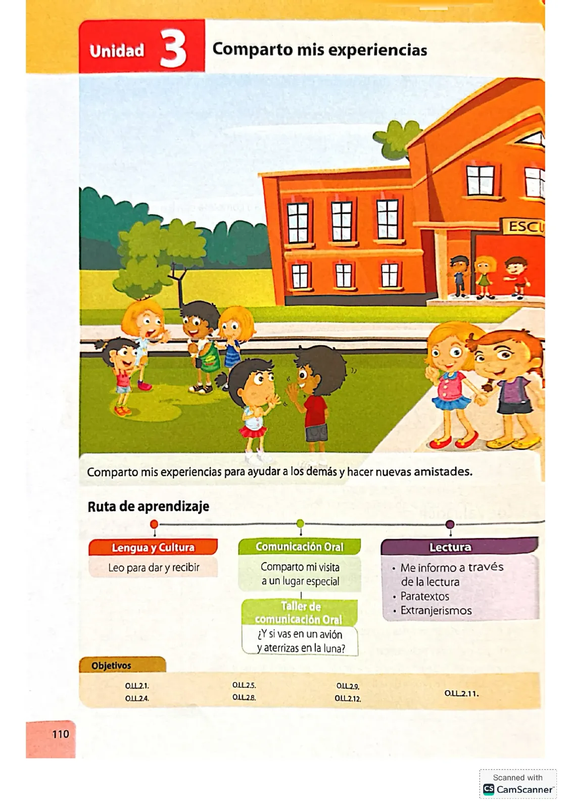 Miniatura página 110 de Lengua Y Literatura · 4 EGB · 2024