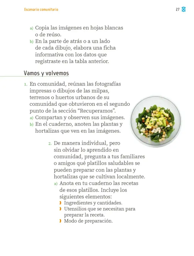 Página 30 de Proyectos Comunitarios. Libro de Educación Primaria Grado 2° Ciclo Escolar 2025 - 2026