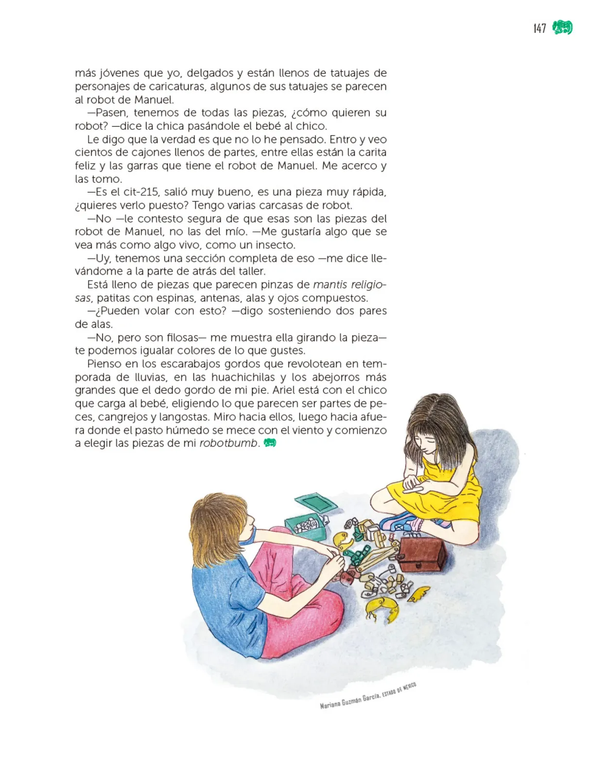 Miniatura página 148 de Colección Sk´asolil. Múltiples lenguajes.   Libro de Educación Telesecundaria Grado 2°  Ciclo Escolar 2025 - 2026