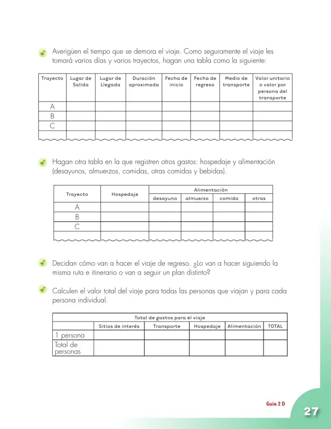 Página 27 de Matematica 4° · Cartilla 01