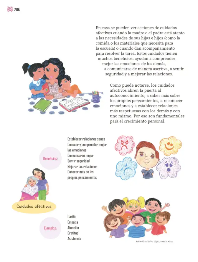 Página 207 de Nuestros saberes: Libro para alumnos, maestros y familia. Libro de Educación Primaria Grado 3° Ciclo Escolar 2025 - 2026