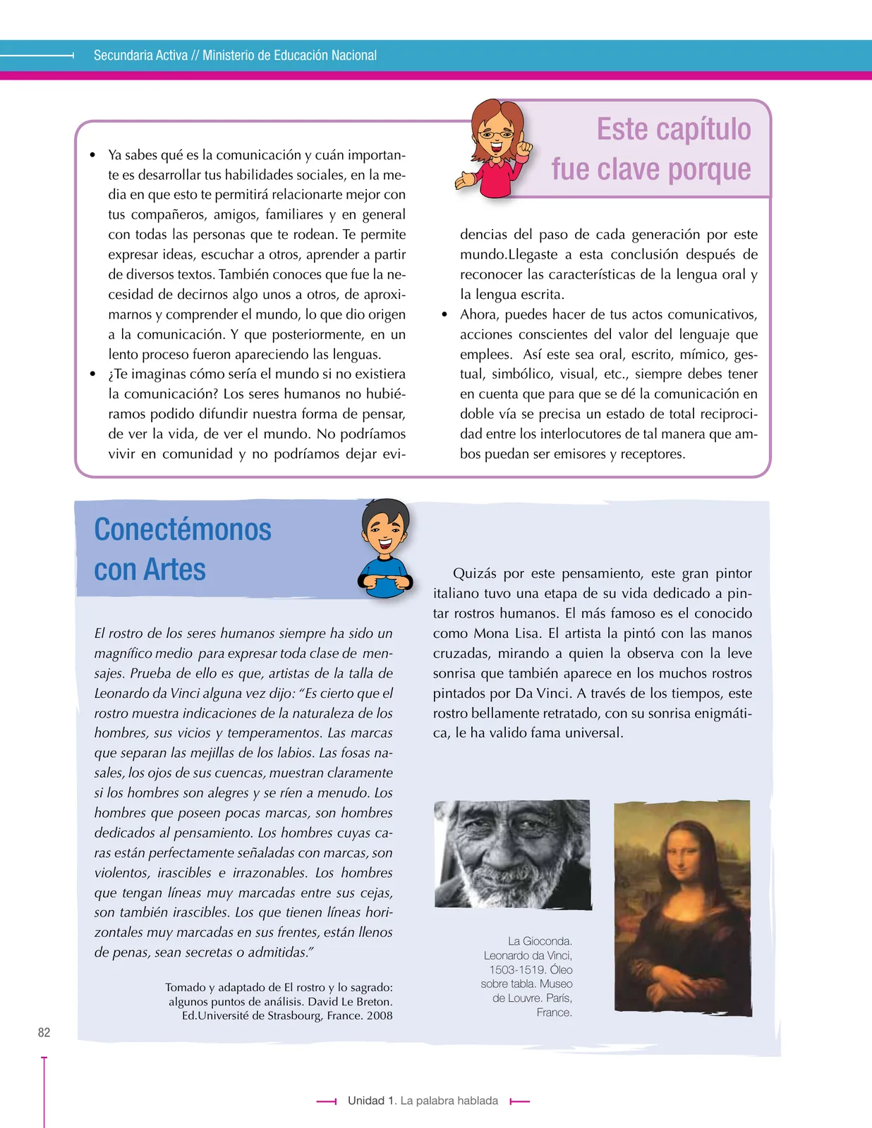 Página 82 de Lenguaje 8° · Secundaria Activa
