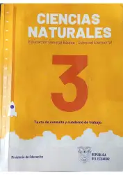 Portada de Ciencias Naturales · 3 EGB · 2024
