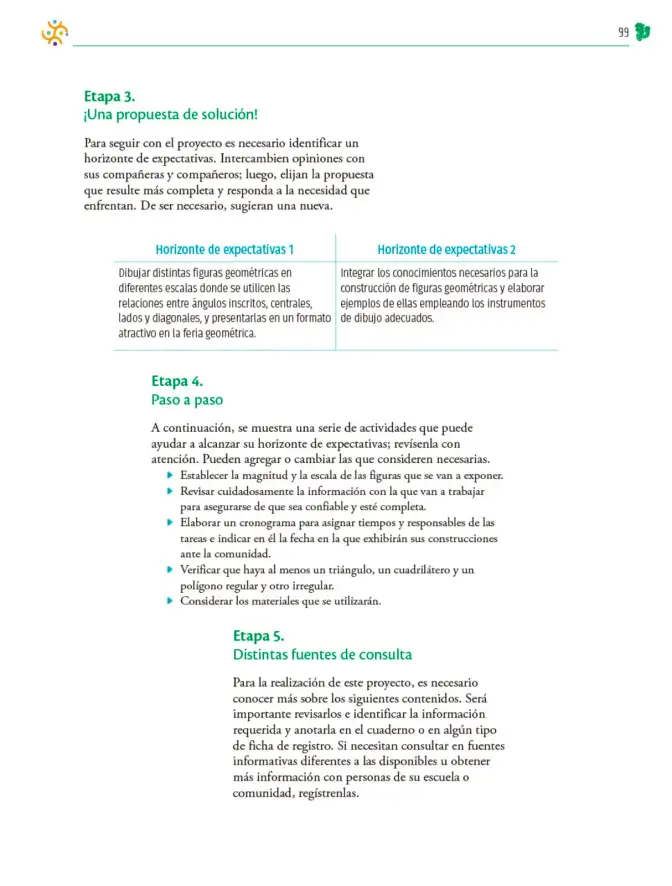 Página 100 de Colección Sk´asolil. Nuestro libro de Proyectos. Tomo III. Libro de Educación Telesecundaria Grado 2° Ciclo Escolar 2025 - 2026